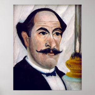 Póster Henri Rousseau - autorretrato