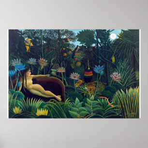 Póster Henri Rousseau - El Sueño / Le Reve