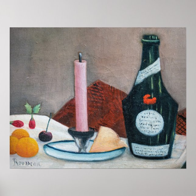 Póster Henri Rousseau - La vela rosa (Frente)