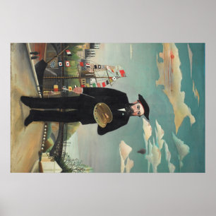 Póster Henri Rousseau Painting