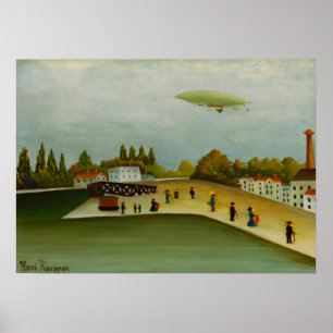 Póster Henri Rousseau - Quay de Ivry