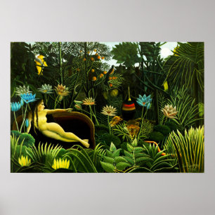 Póster Henri Rousseau The Dream Poster