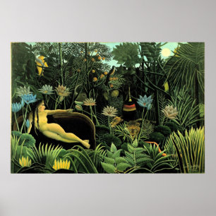 Póster Henri Rousseau's The Dream (1910)