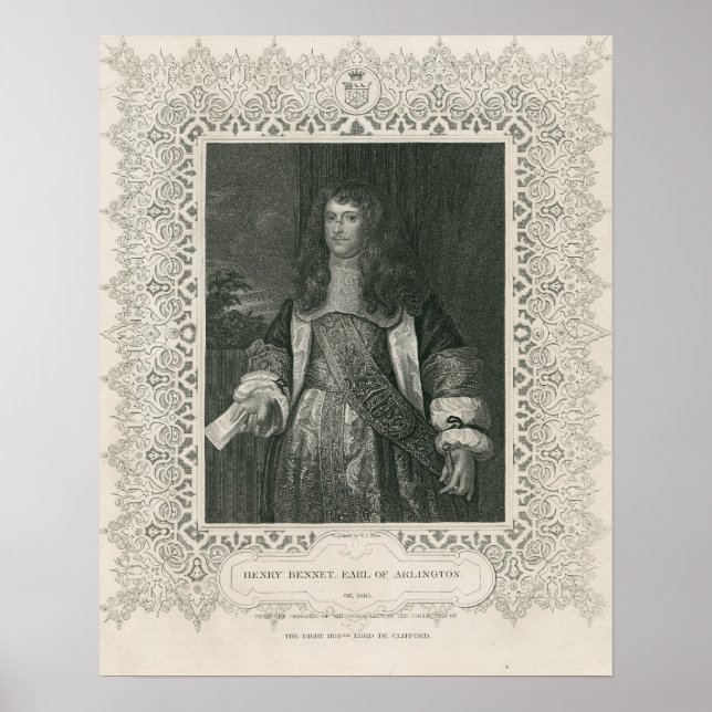 Póster Henry Bennet, 1st Earl of Arlington (Frente)