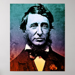 Póster Henry David Thoreau