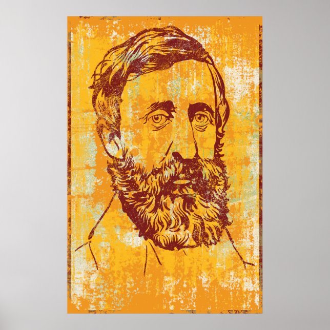 Póster Henry David Thoreau Poster (Frente)