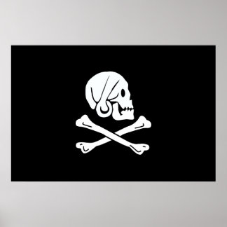 Póster Henry Every Flag Pirate Flag