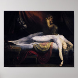 Póster Henry Fuseli, La Pintura De La Pesadilla