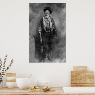 Póster Henry McCarty, Billy, el chico forajido del viejo