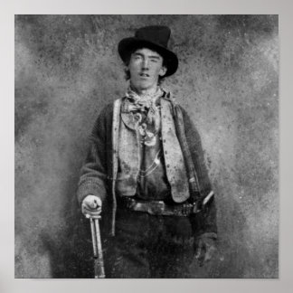 Póster Henry McCarty, Billy el Niño Forajido del Viejo Oe