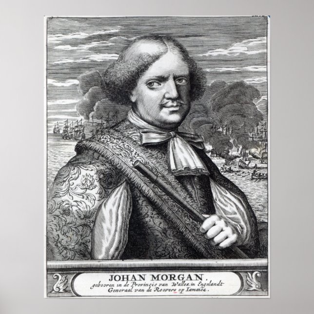 Póster Henry Morgan, 1678 (Frente)