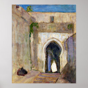 Póster Henry Ossawa Tanner Gateway, Tánger