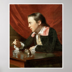 Póster Henry Pelham (muchacho con una ardilla), 1765