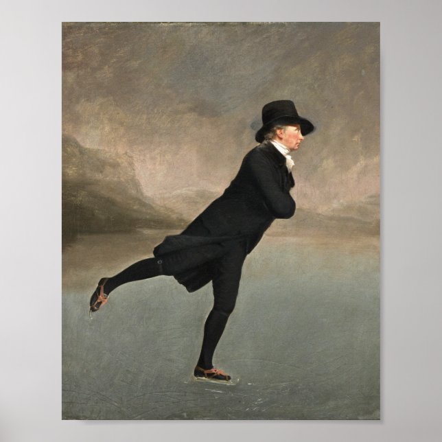 Póster Henry Raeburn - El Ministro de Patinaje (Frente)