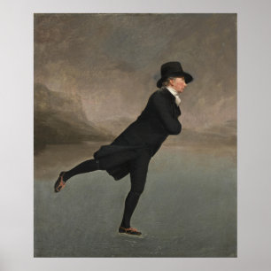 Póster Henry Raeburn - El Poster del Ministro de Patinaje