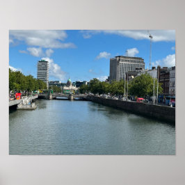 Póster Henry Street de Santa María Dublín Irlanda Europa
