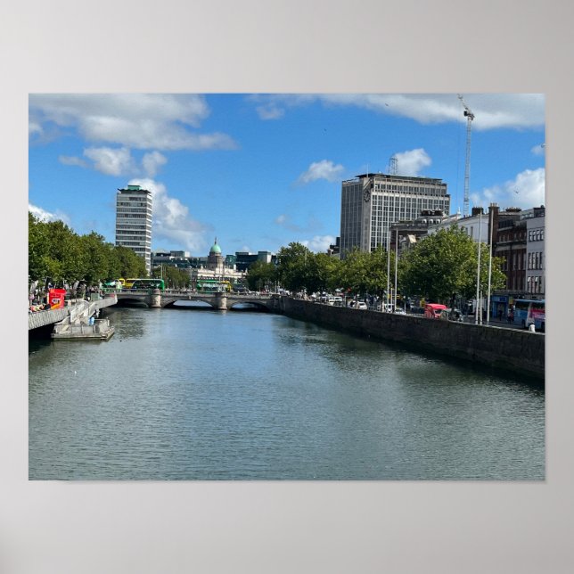 Póster Henry Street de Santa María Dublín Irlanda Europa (Frente)