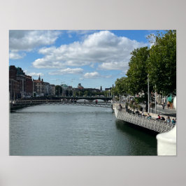 Póster Henry Street de Santa María Dublín Irlanda Europa