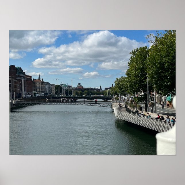 Póster Henry Street de Santa María Dublín Irlanda Europa (Frente)