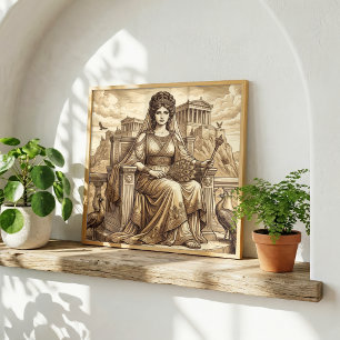 Póster Hera Mitología Griega