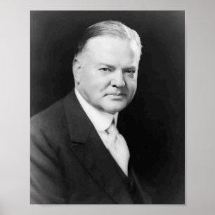 Póster Herbert Hoover