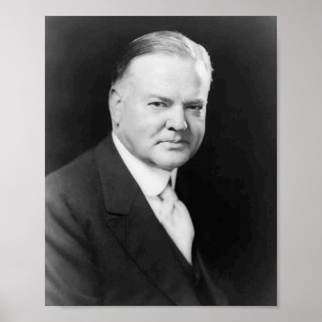 Póster Herbert Hoover (Frente)