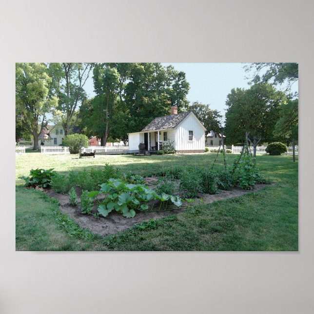 Póster Herbert Hoover Nacithplace Cottage, Iowa (Frente)