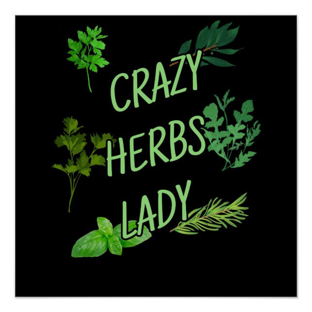 Póster Herbs Lady (Anverso)