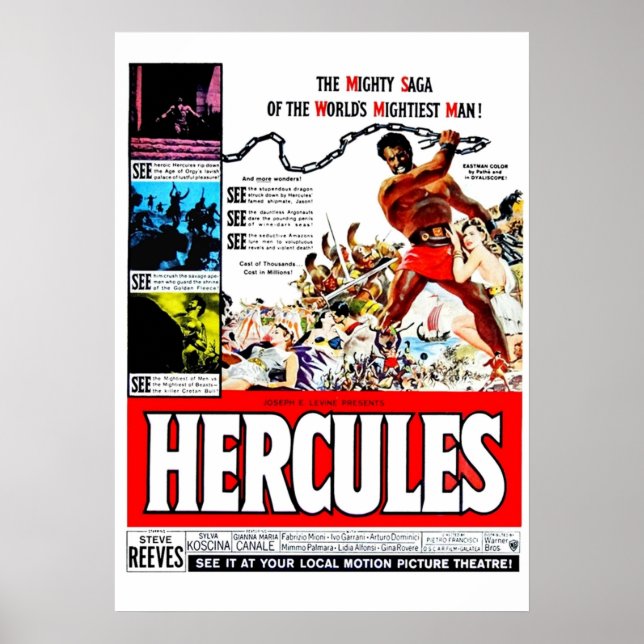 Póster Hércules (Frente)