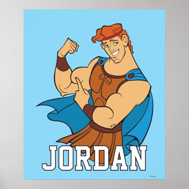Póster Hercules Bicep Flex Poster (Frente)