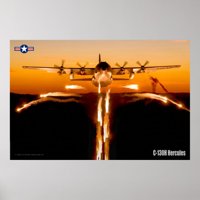 PÓSTER HERCULES C-130H (Frente)