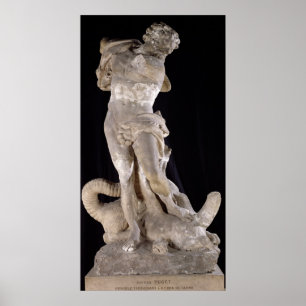 Póster Hercules Fighting the Lernaean Hydra