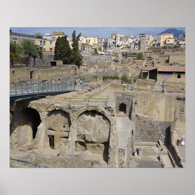 Póster Herculium, Ercolano, Campania, Italia (Frente)