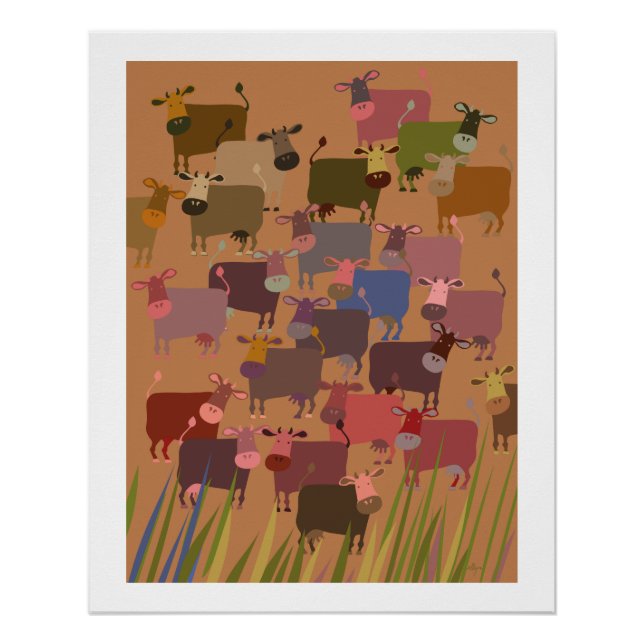 poster herd of cows (Anverso)