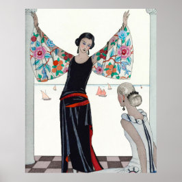 Póster Here Are My Wings - George Barbier