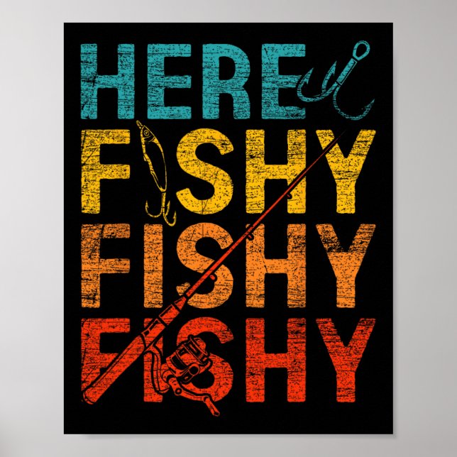 Póster Here Fishy Fishy Fishy  (Frente)