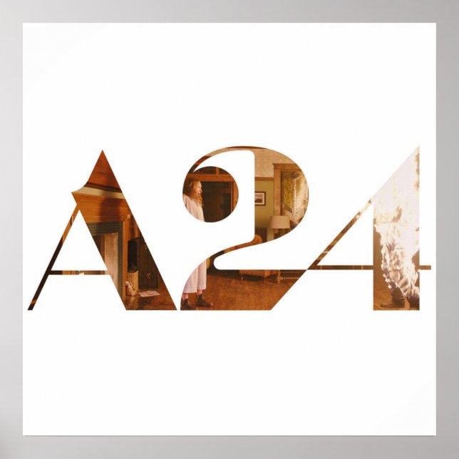 Póster Hereditario por logo de A24 (Frente)