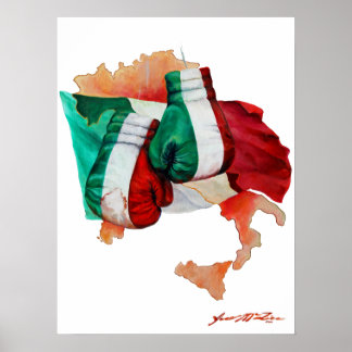 Póster Herencia de Boxeo Italiano