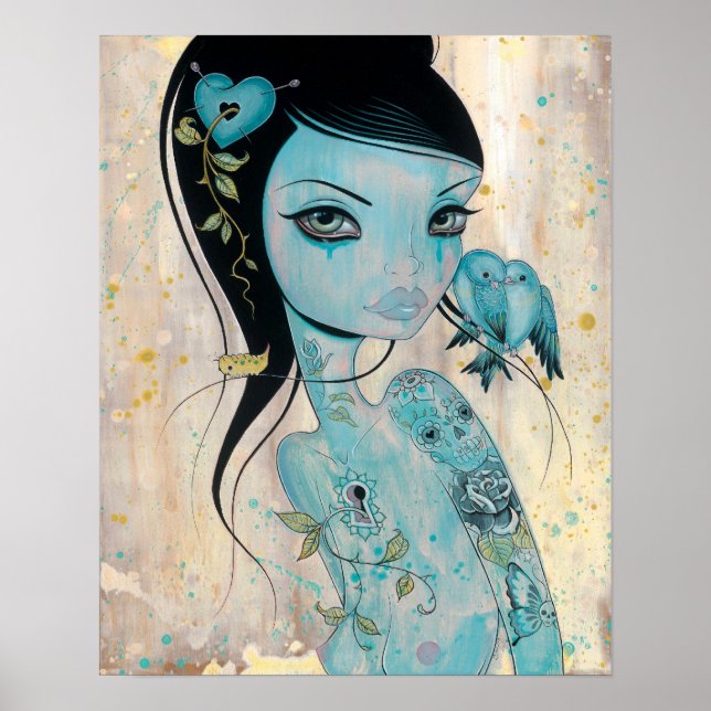 Póster Herida Poster de mi corazón (Frente)