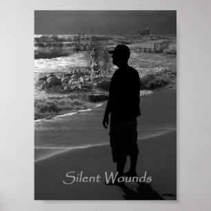 Póster Heridas silenciosas