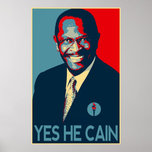 Póster Herman Cain 2012 (Frente)