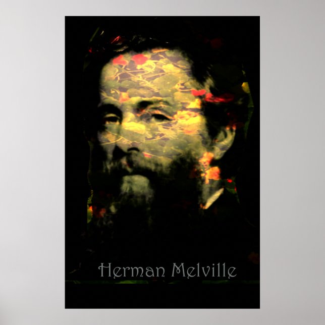 Póster Herman Melville (Frente)
