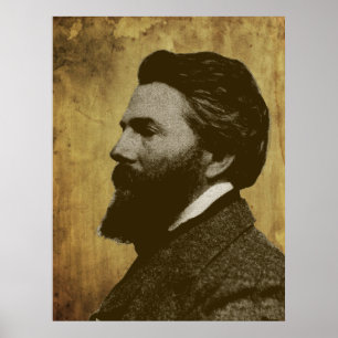 Póster Herman Melville