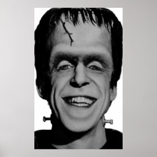 Póster Herman Munster Profile