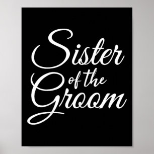 Póster Hermana De Las Mujeres Y Los Niños Groom
