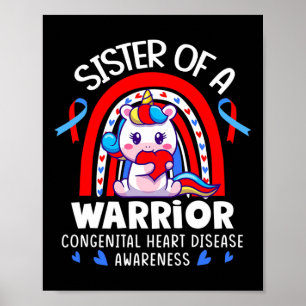 Póster Hermana De Un Guerrero Del Corazón Oral Semana De 