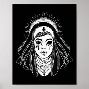 Póster Hermana del Gótico de la religión negra - Trato de
