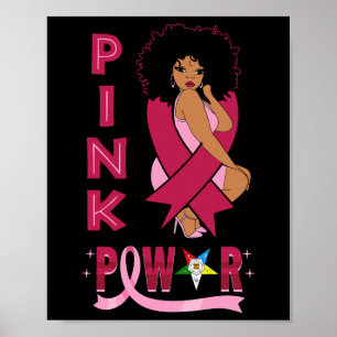 Póster Hermana del Poder Rosa Estrella del Este Conscient