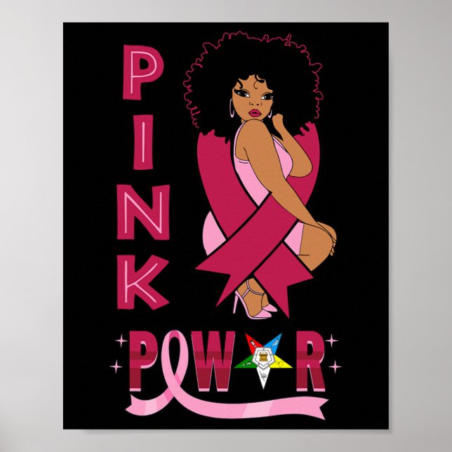 Póster Hermana del Poder Rosa Estrella del Este Conscient (Frente)