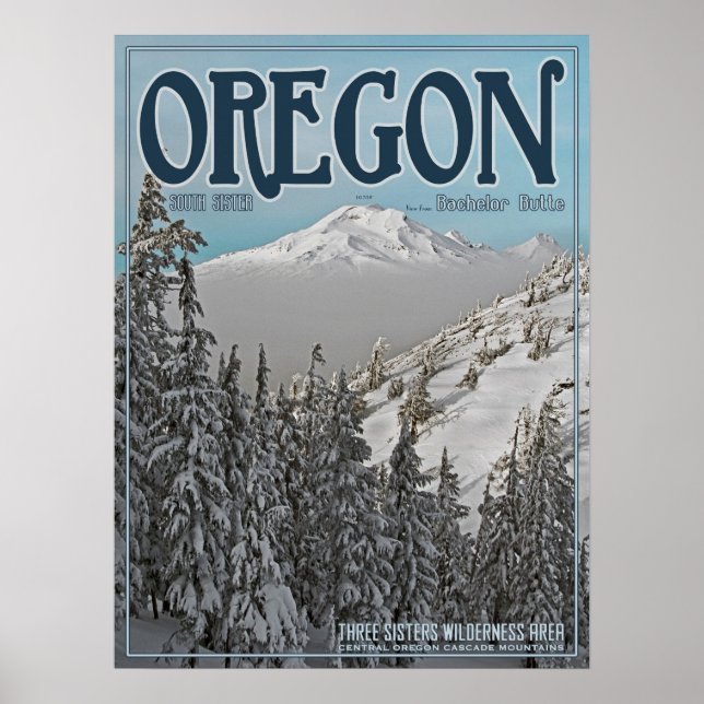 Póster Hermana del Sur: Bachelor Butte (Frente)